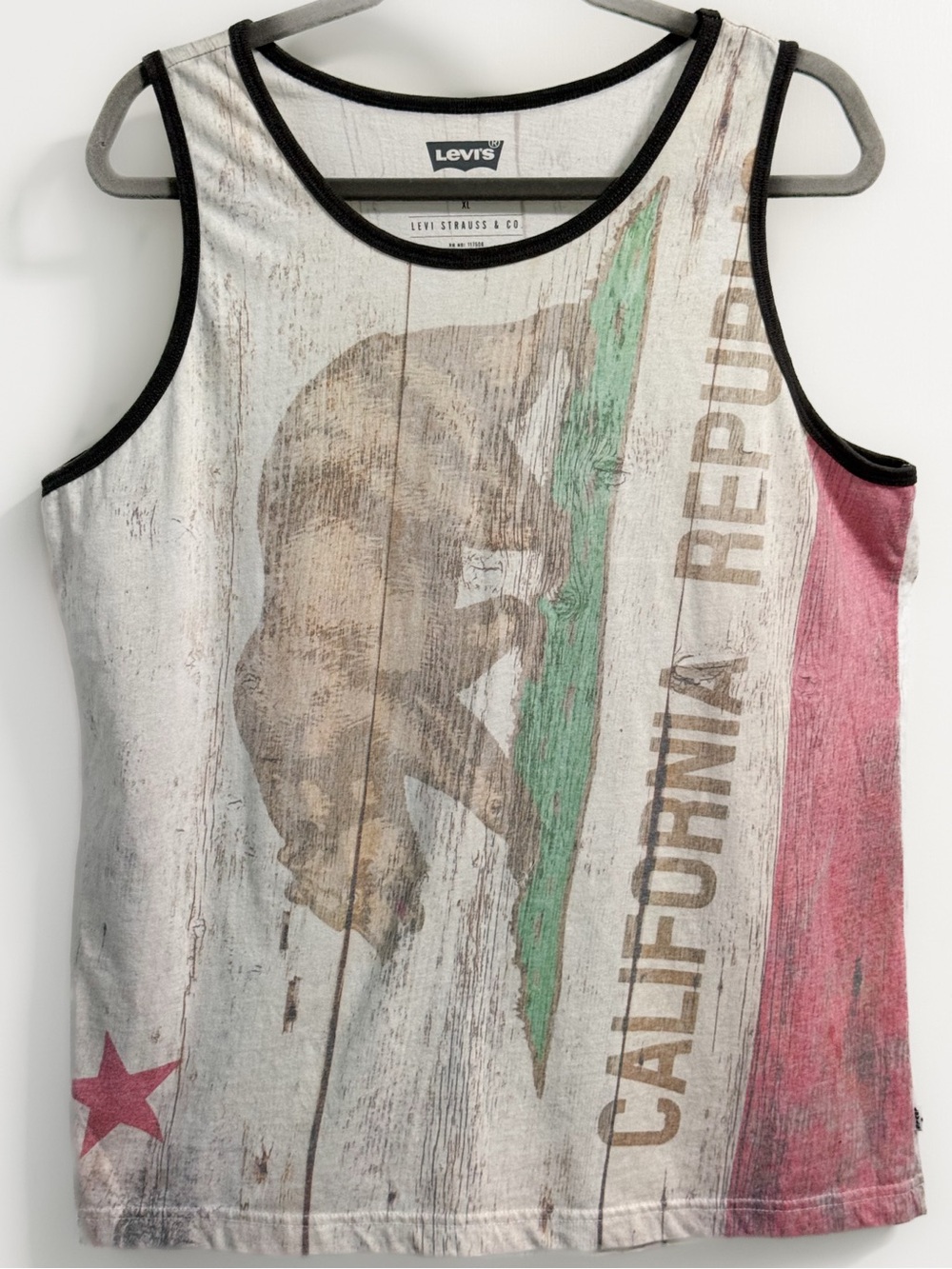 Levi’s California Republic Graphic Tank Top XL